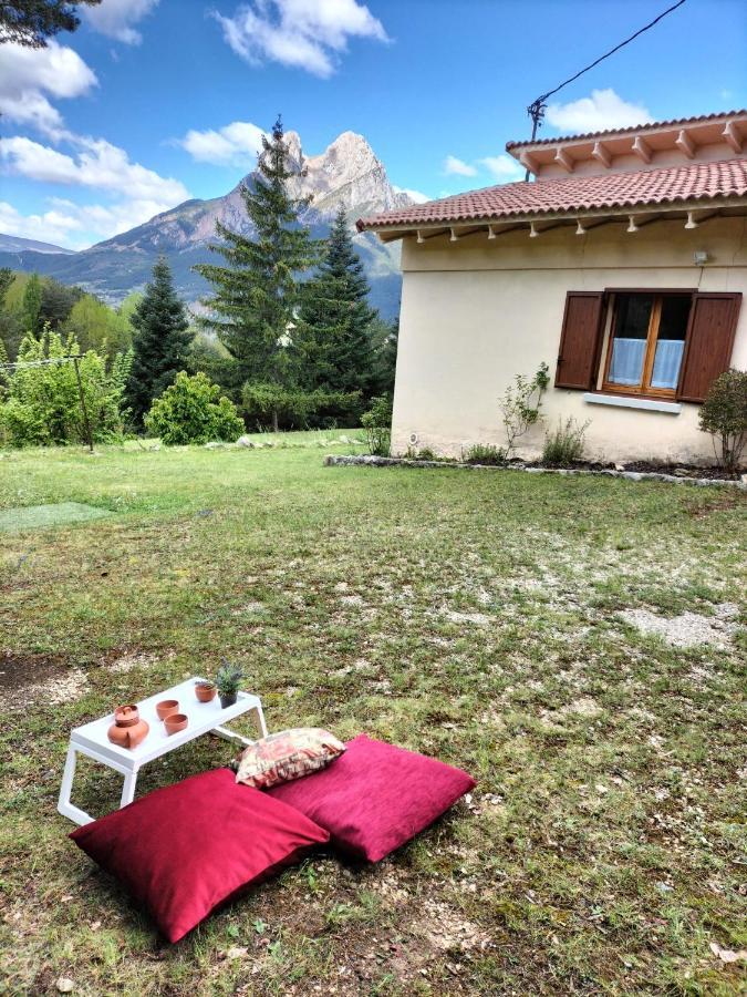 Villa Ca L'Anella Saldés Esterno foto
